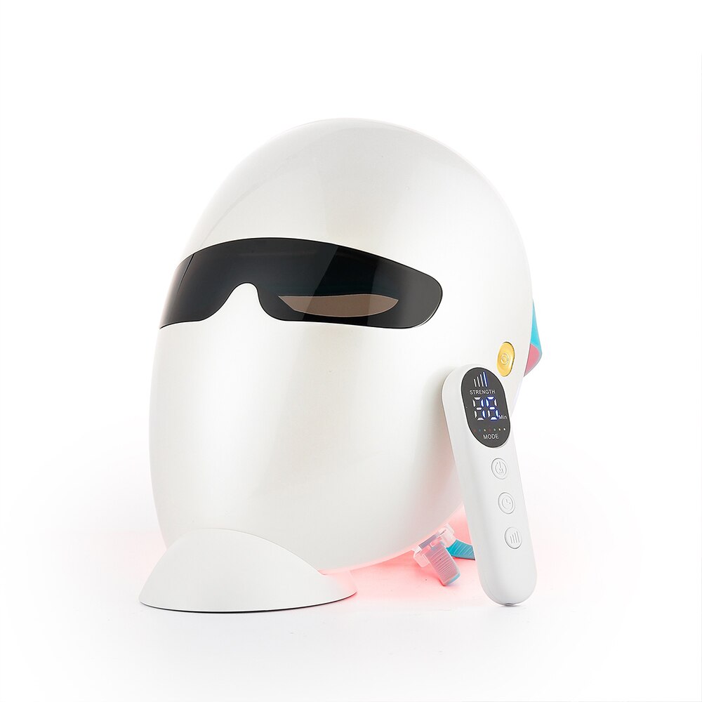 Wireless 7 Color Light LED Mask Photon Therapy Skin Rejuvenation Tighten Anti Wrinkle Acne Removal Photodynamic Facial Mask